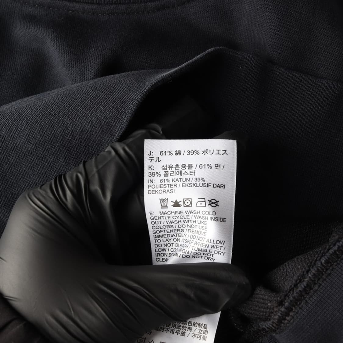 나이키 빅 스우시 로고 크롭 맨투맨 블랙 M 상품이미지6