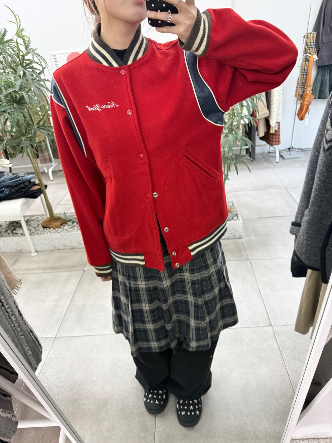 M)슈프림 00‘s 뉴욕 울 바시티자켓 스타디움점퍼 상품이미지2