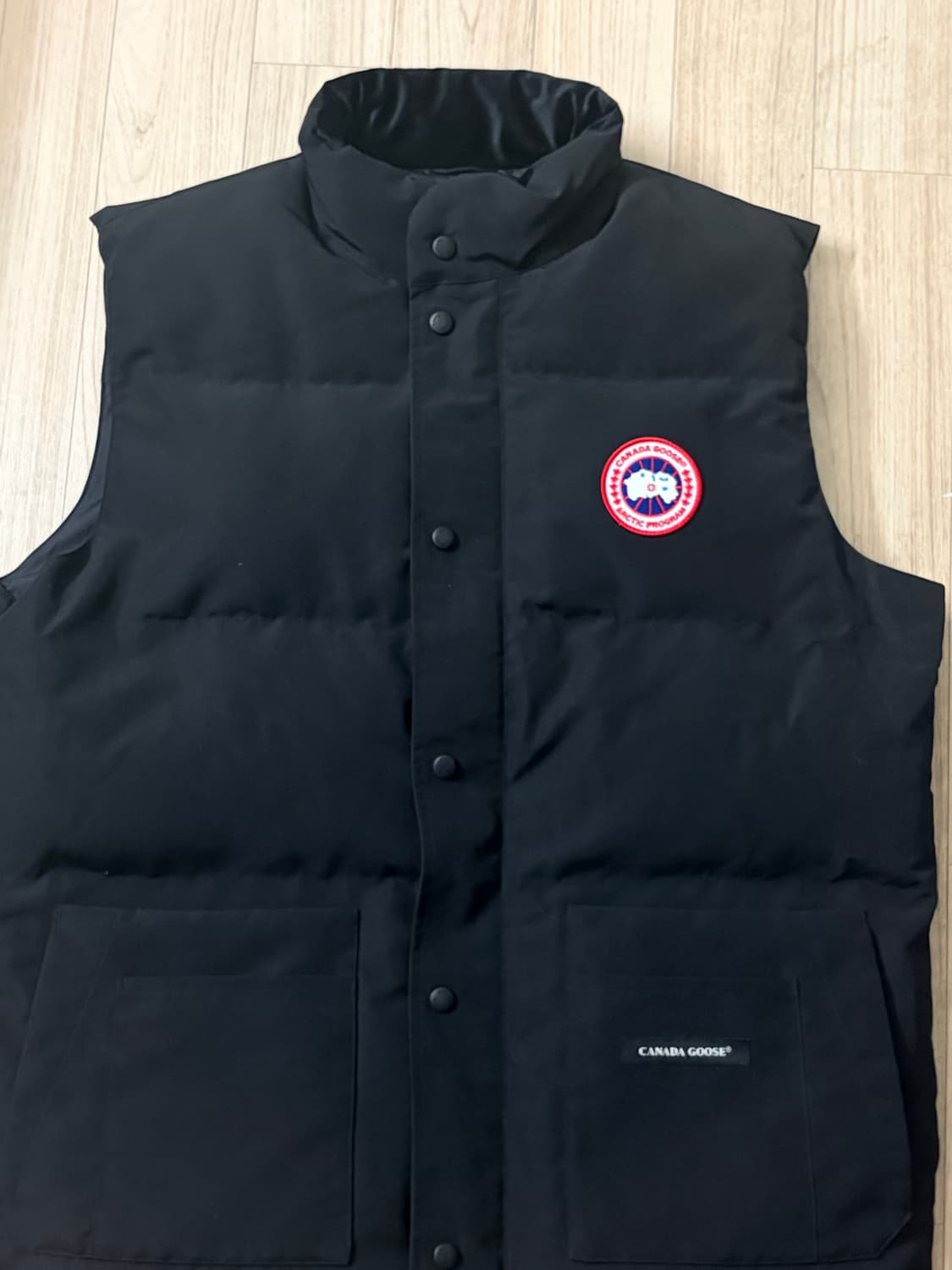 캐나다 구스 패딩조끼 블랙 xxl 상품이미지1
