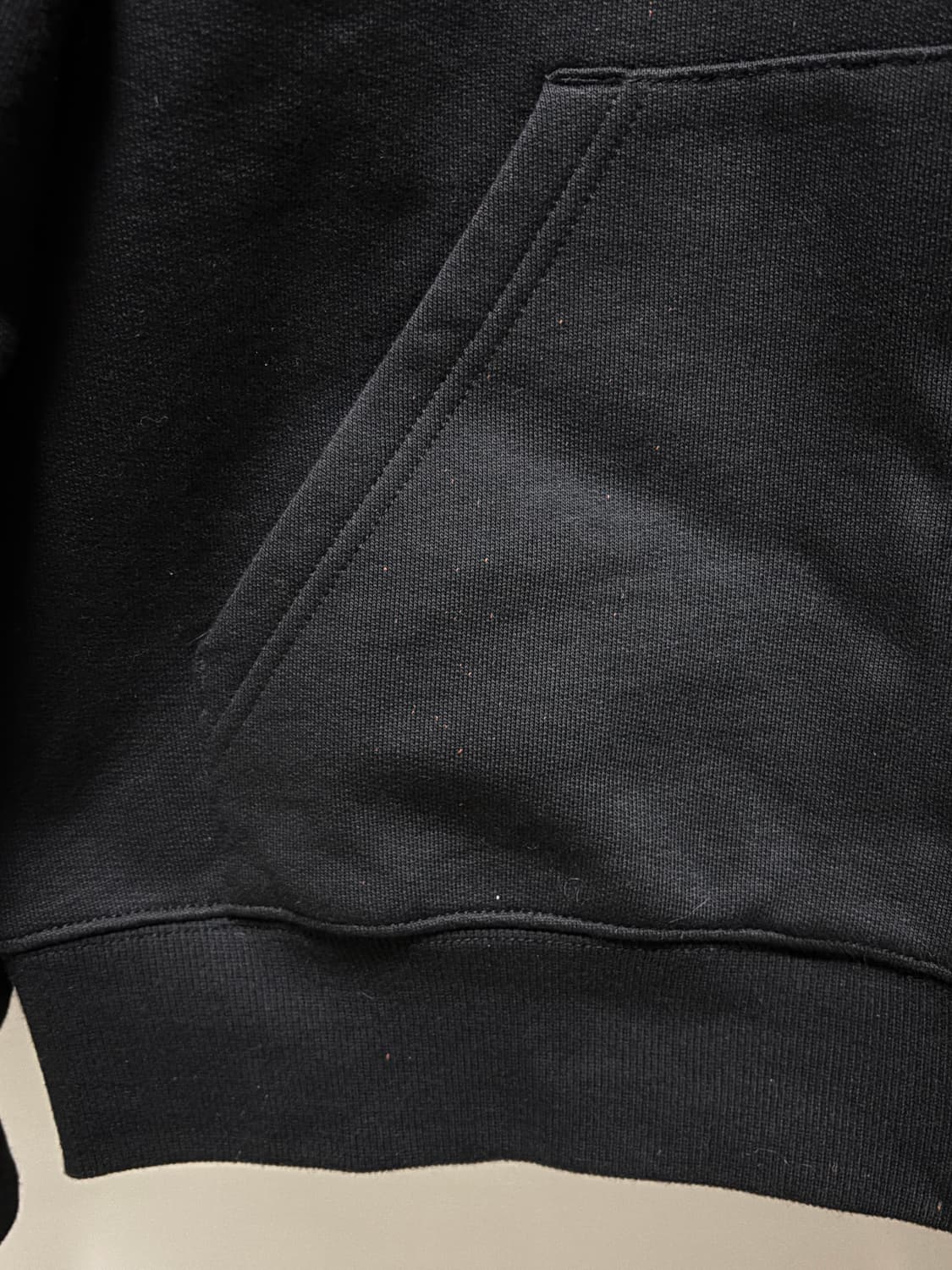 칼하트 WIP 하트 2 하트 후드 집업 블랙 상품이미지8