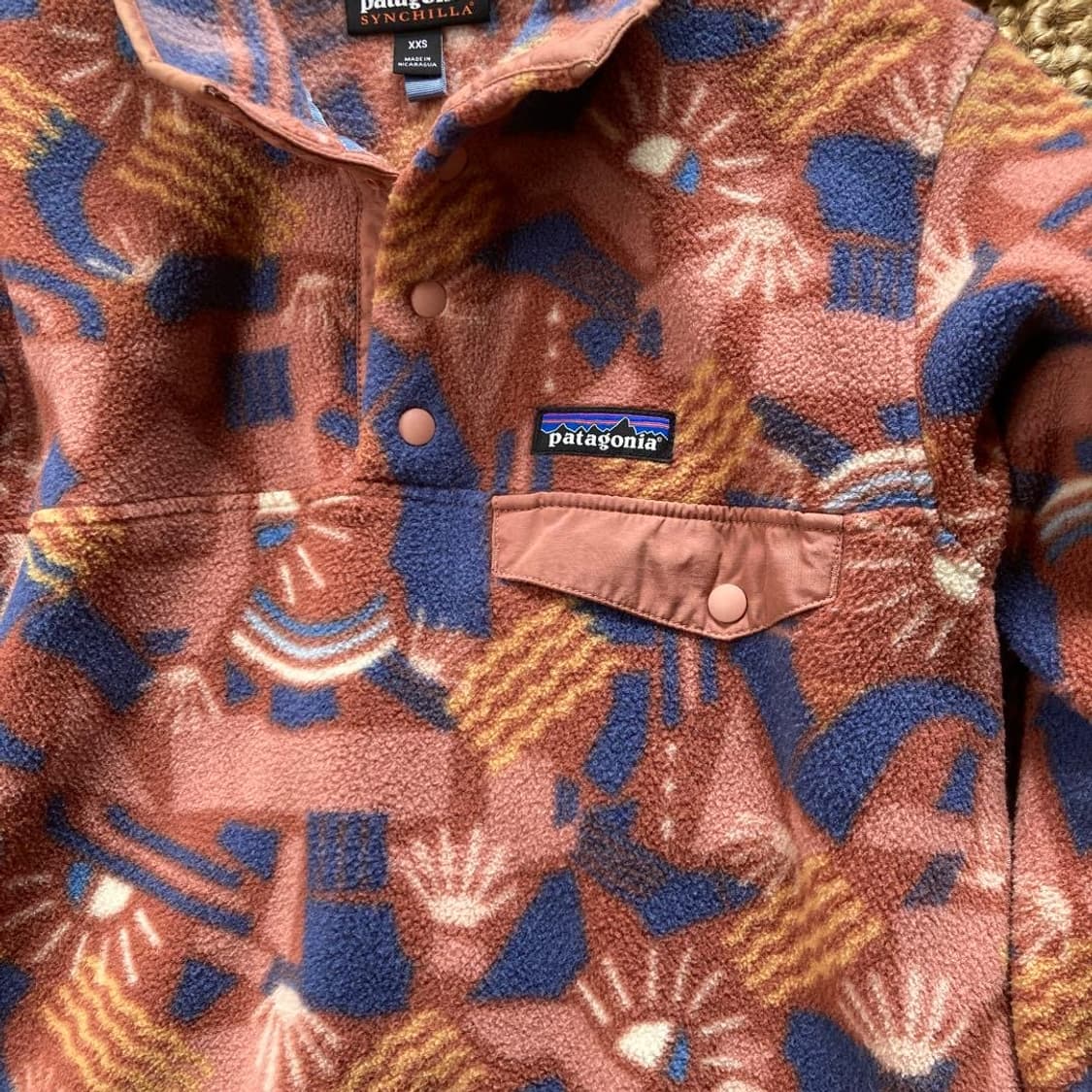 [핑크] Patagonia 파타고니아 라이트웨이트 신칠라 스냅티 풀오버 상품이미지2