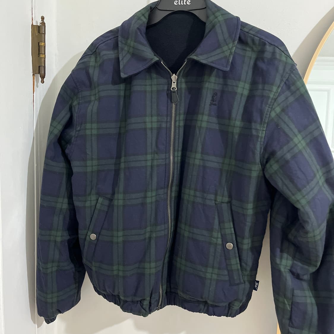 Yale 예일 리버시블 후리스 블루종 자켓(S/거의새상품) 상품이미지2