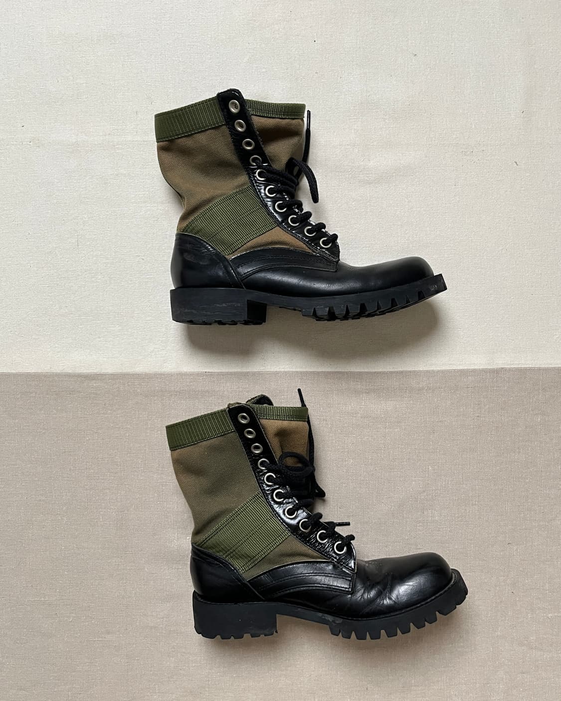 꼼데가르송 컴뱃 부츠 Comme des garcons 밀리터리 부츠 상품이미지5