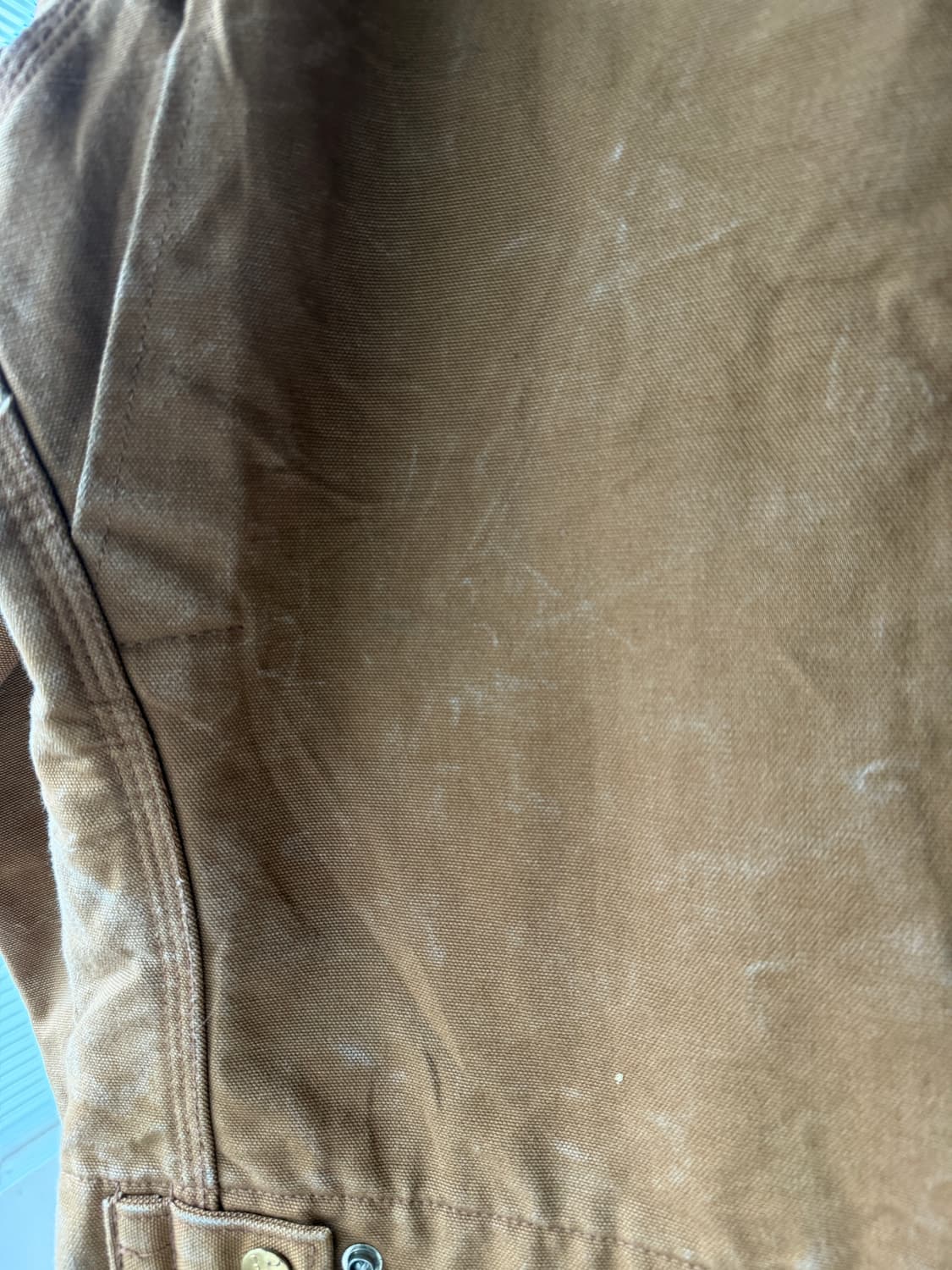 Vintage Carhartt Detroit Jacket Brown 상품이미지7