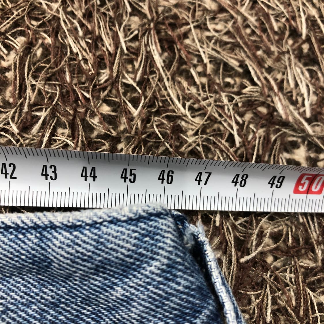 36 LEE 90s 워싱 와이드 데님 팬츠 상품이미지7