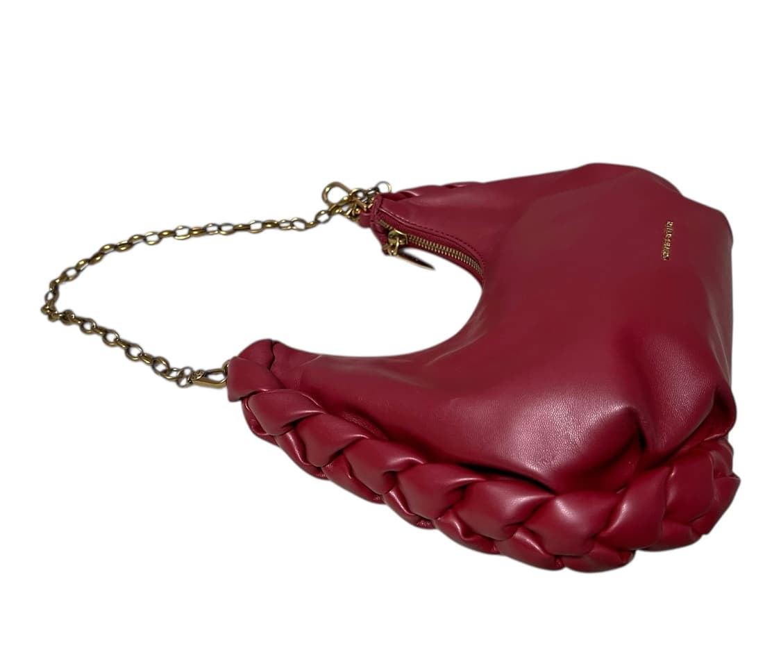 (최상급) 찰스앤키스 레드 숄더백 체인 스트랩 상품이미지7