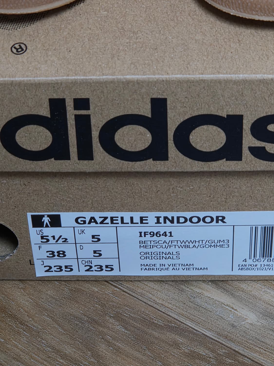 아디다스 235 가젤 INDOOR RED 상품이미지4