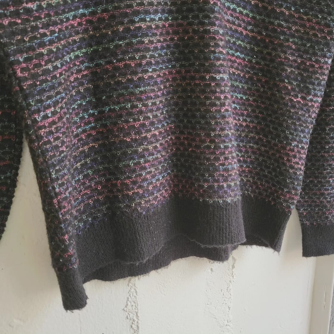 Pearlpear 멀티컬러 브이넥 니트 상품이미지5