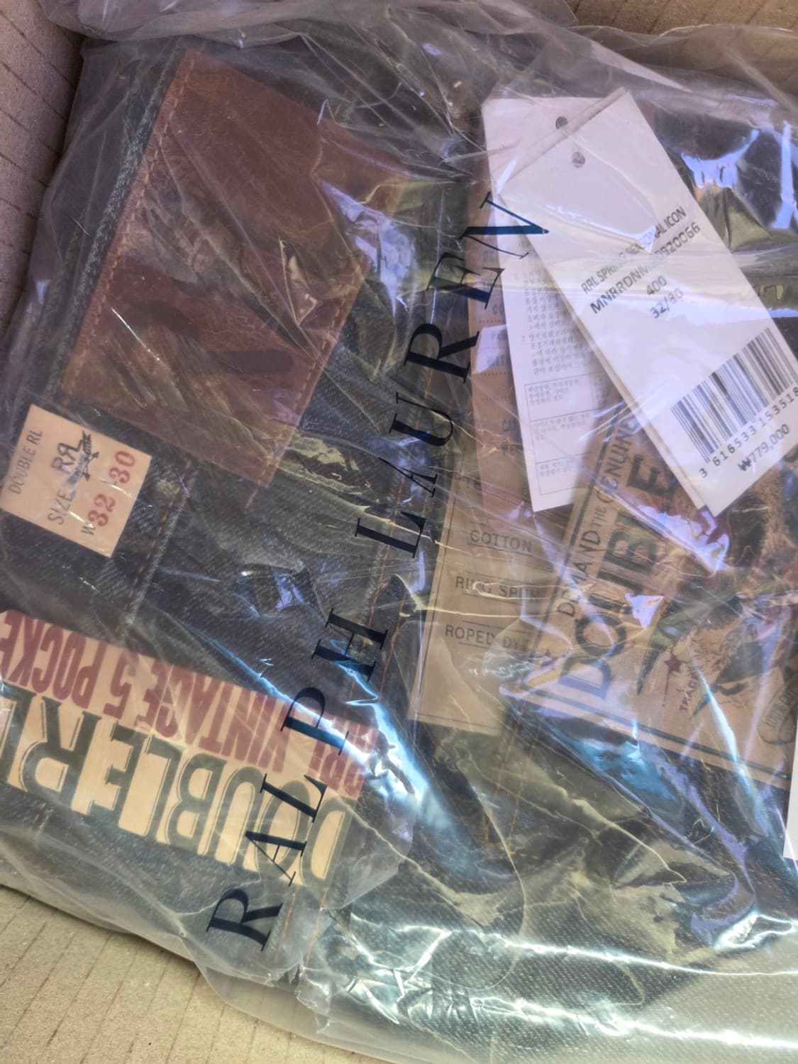 [새제품] 더블알엘 RRL 빈파포 기빈스 상품이미지2