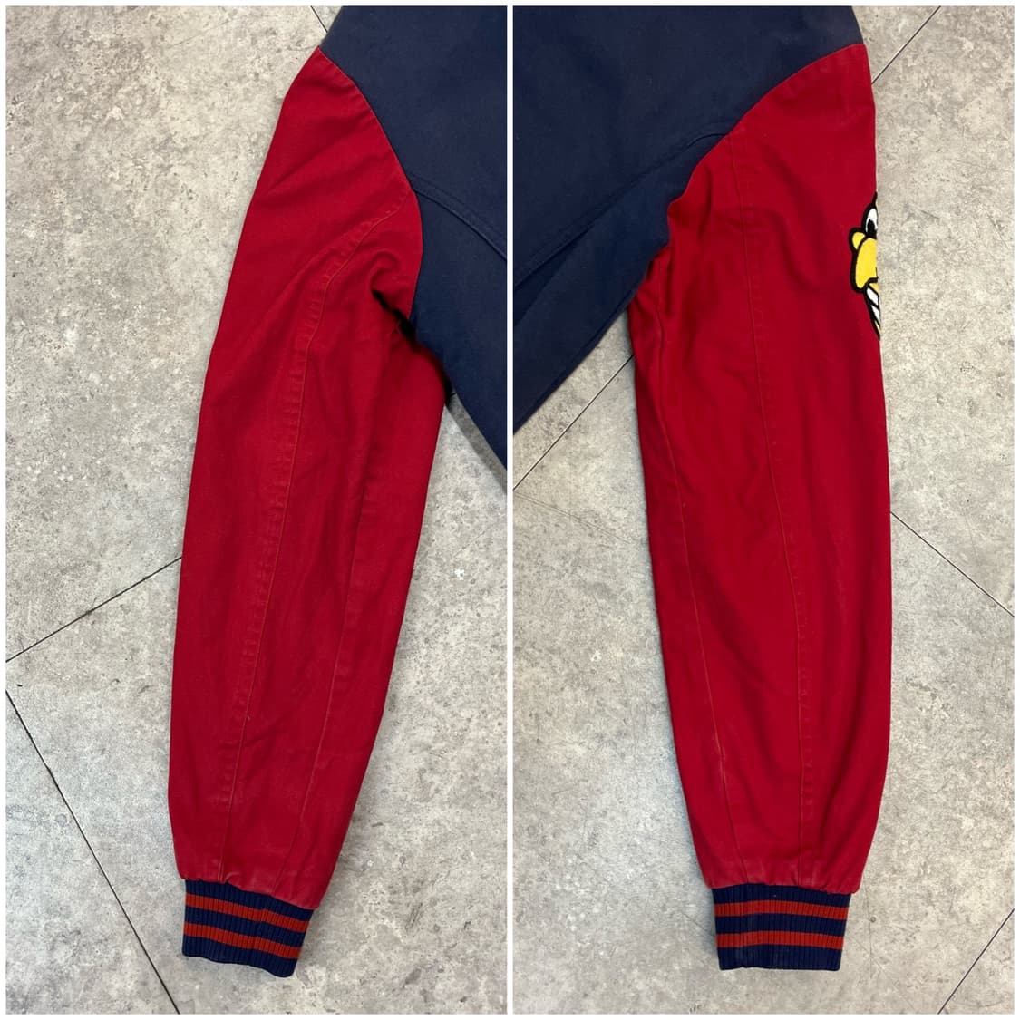 엠엘비 클리블랜드 인디언스 바시티 자켓 네이비 100 #csz2858 상품이미지6