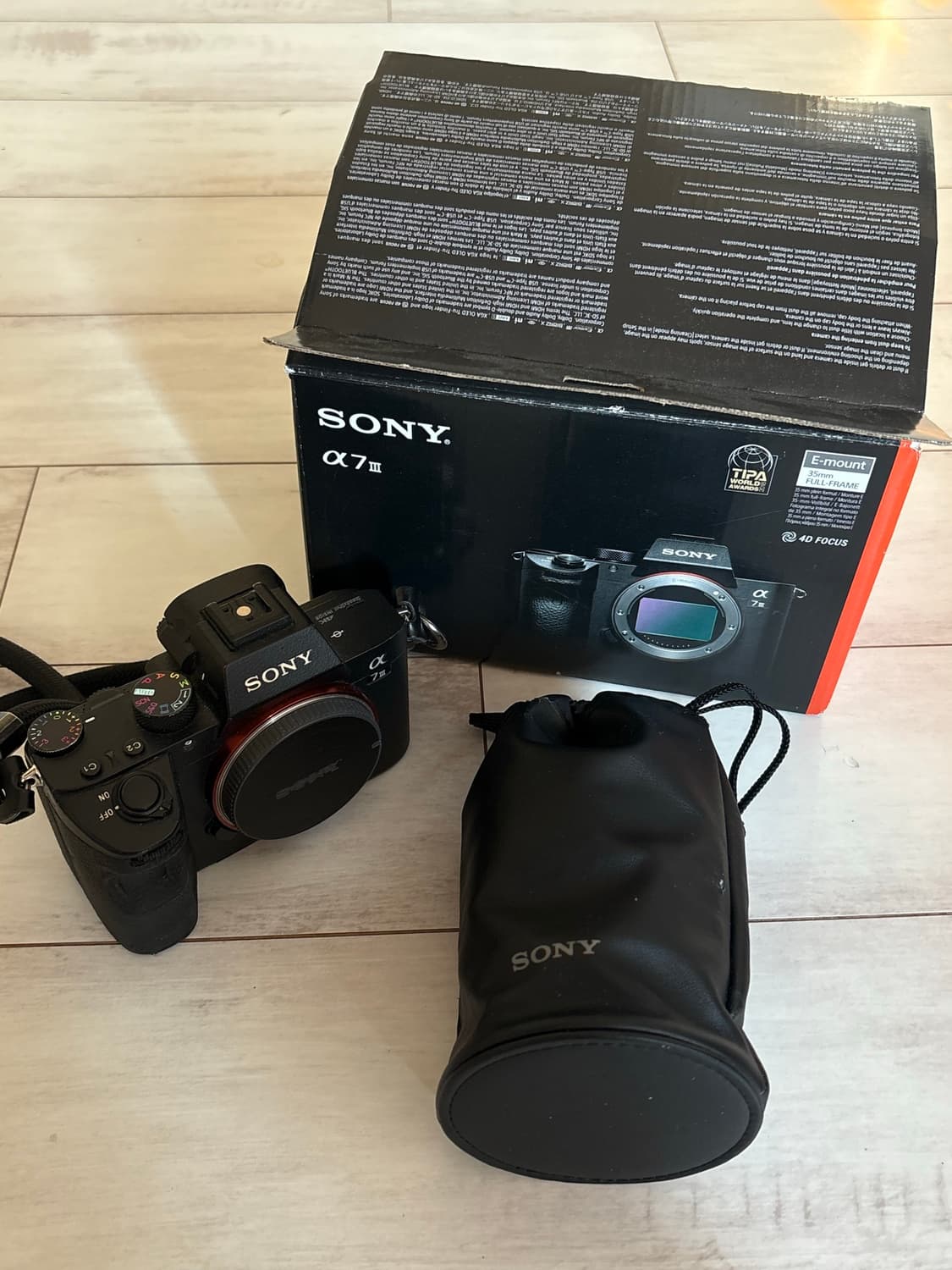 소니 a7 III (a7m3) 풀박스 카메라 상품이미지1