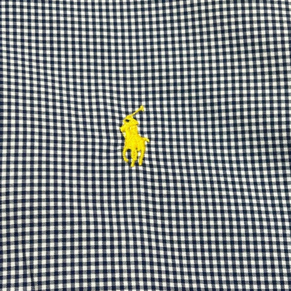 POLO RALPH LAUREN 체크 반팔 셔츠 M 상품이미지3