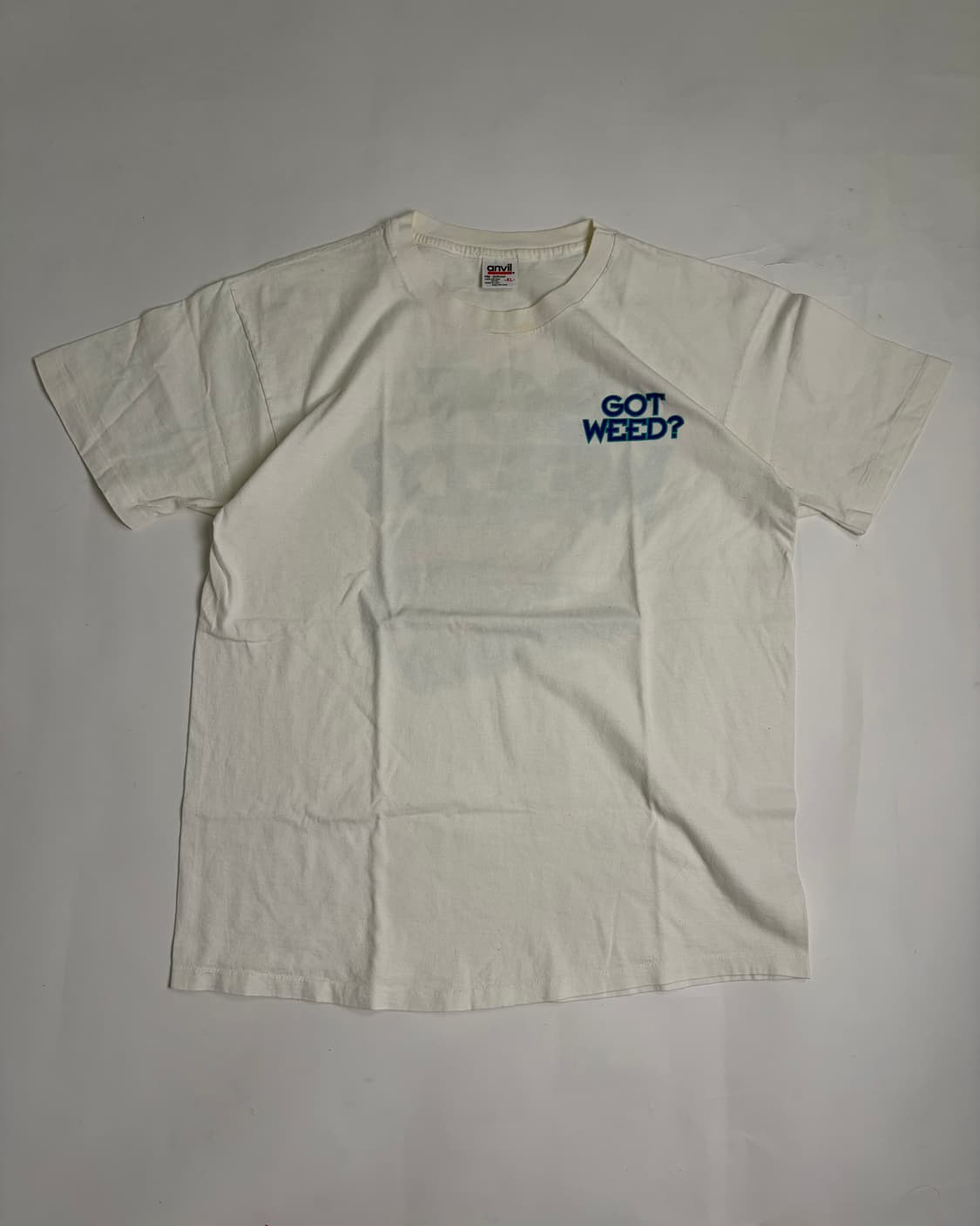 90s Weed Tee (white) 상품이미지1