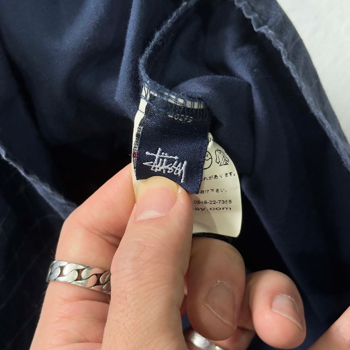 90s 올드 스투시 반팔 셔츠 USA 상품이미지5