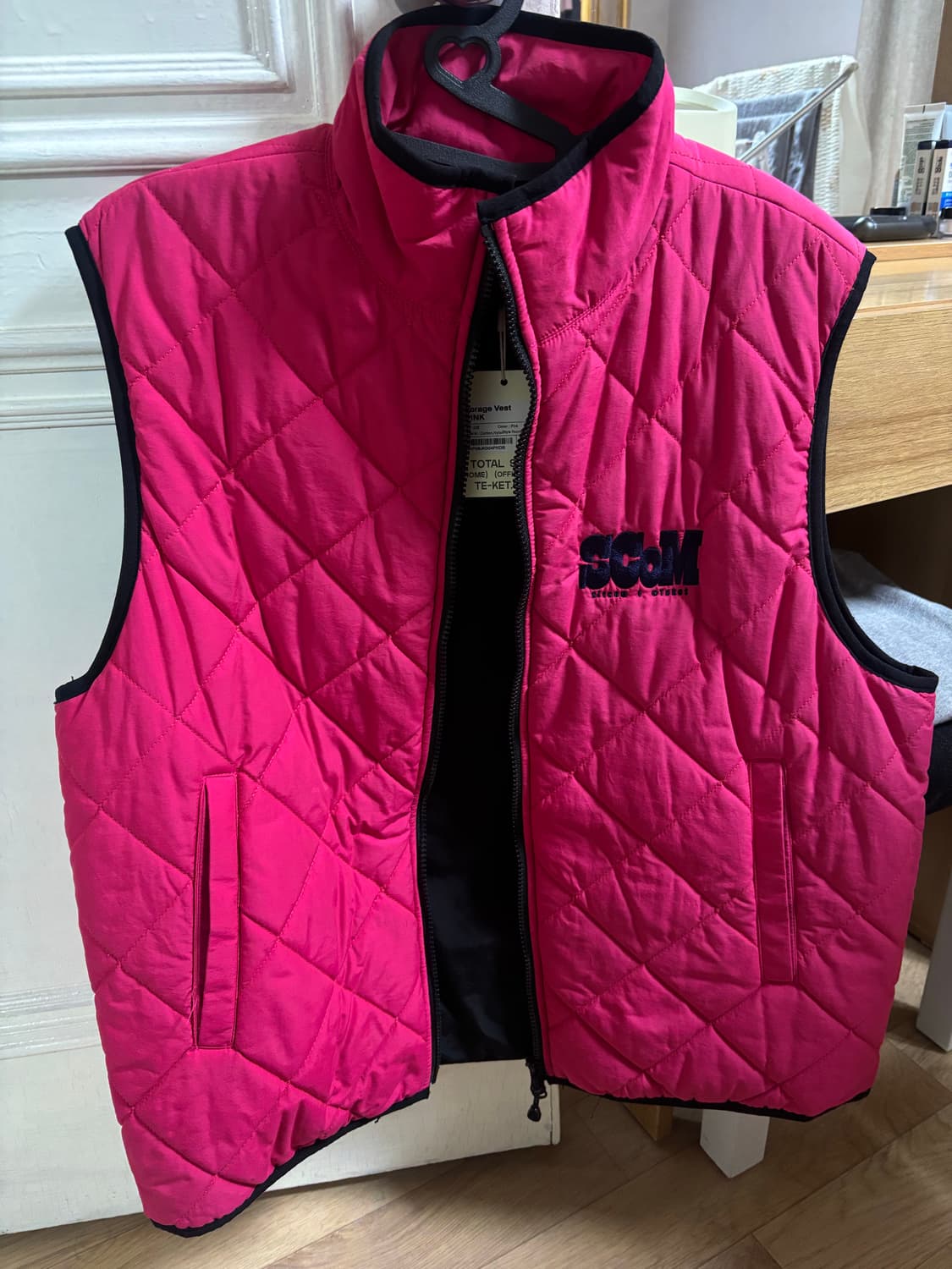 테켓 조끼 퀄팅 베스트 패딩 새상품 teket 상품이미지2