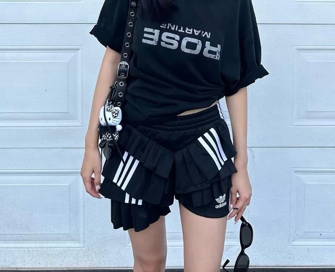 Whle adidas ruffle pants 상품이미지1