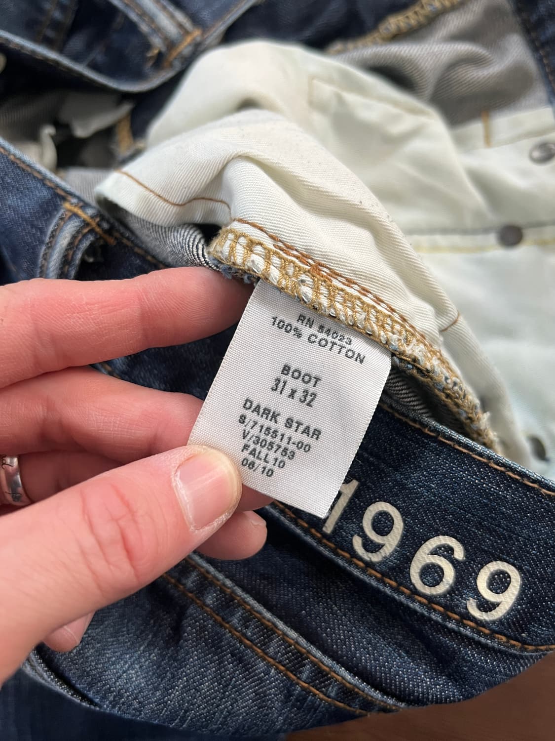 Gap 1969 갭 부츠컷 나팔핏 데님 팬츠 상품이미지8