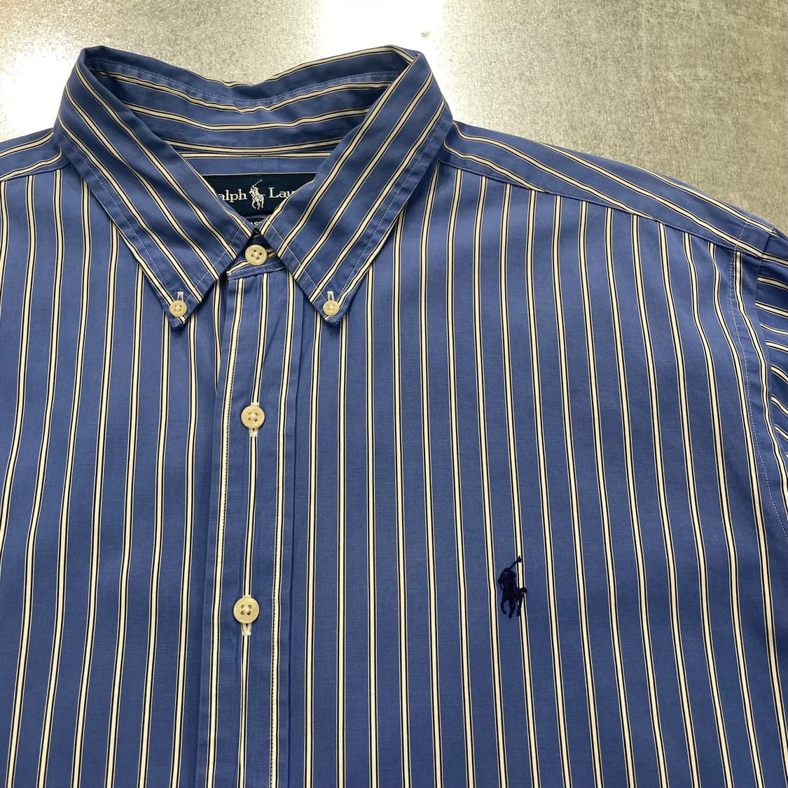 (2XL) POLO 폴로 랄프로렌 스트라이프 셔츠 클래식핏  상품이미지8