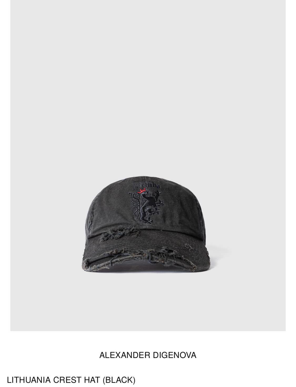ALEXANDER DIGENOVA 알렉산더 디제노바 캡 상품이미지1