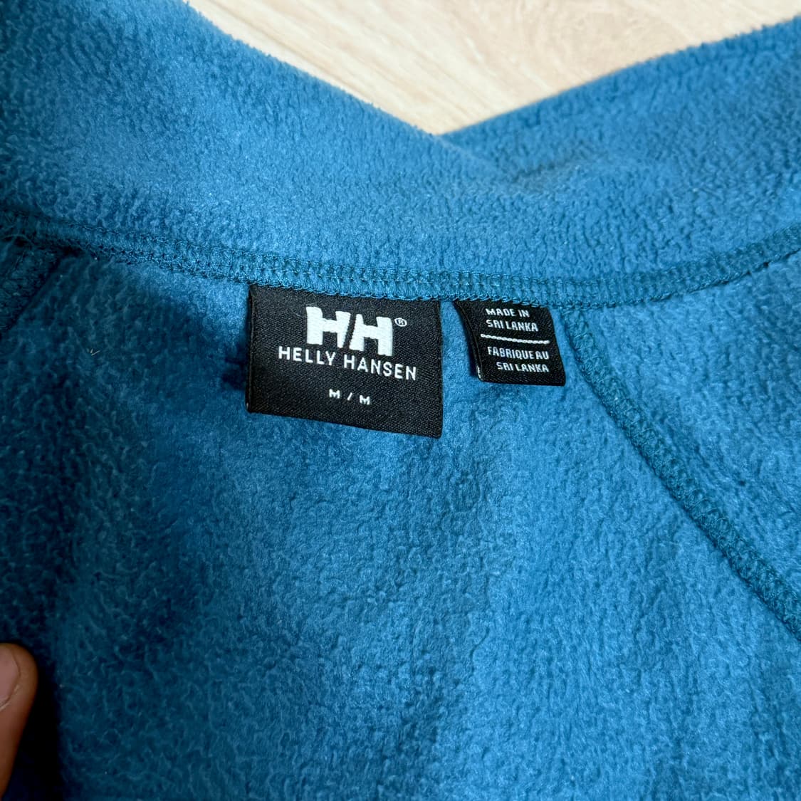 헬리한센 블루 배색 플리스 상품이미지7