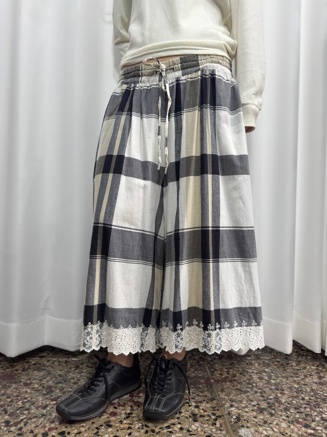 mori check pants 상품이미지2