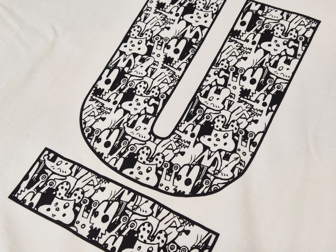 UNDERCOVER 언더커버 U로고 반팔 티셔츠 화이트 상품이미지2