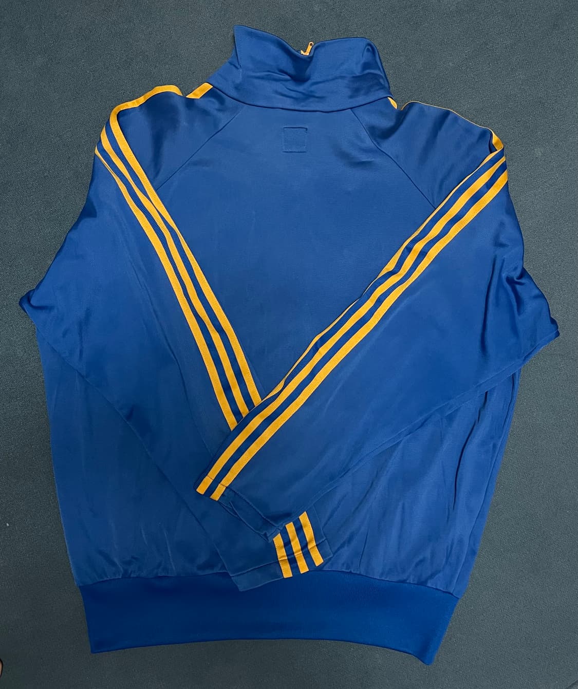 아디다스 구파 져지 트랙탑 블루옐로우 상품이미지7