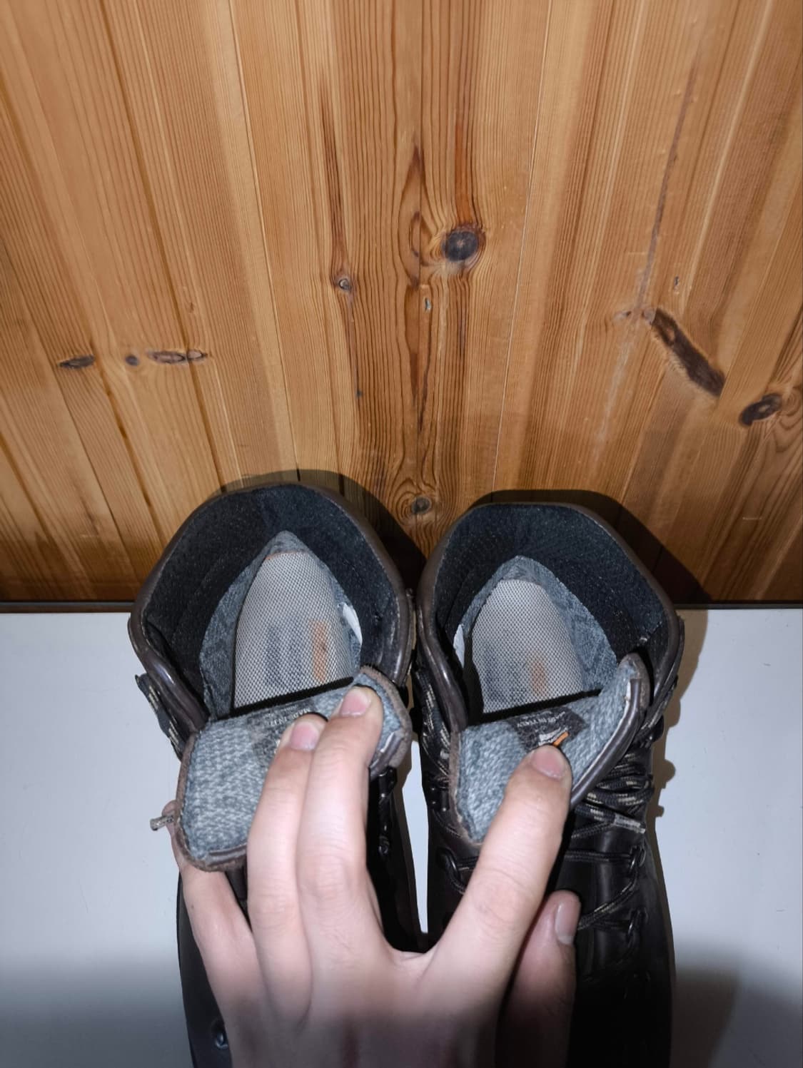 250mm 40 잠발란 고어텍스 통가죽 뉴트레일라이트 등산화 상품이미지6