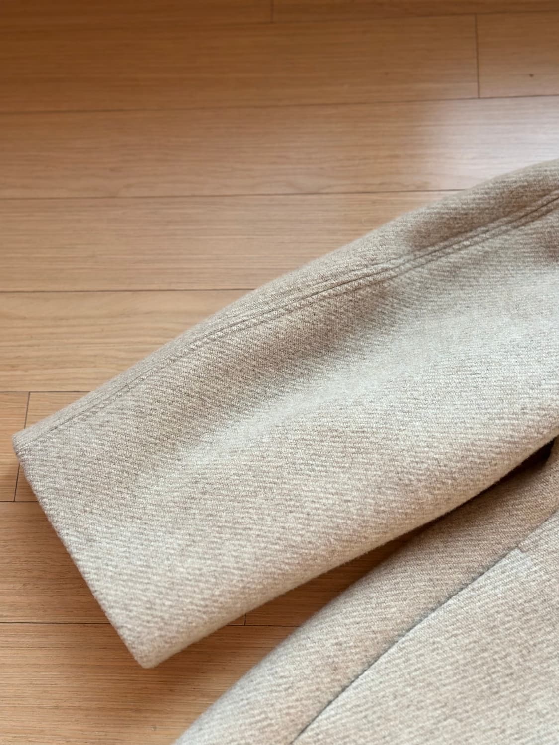 아모멘토 Amomento 아워글래스 하프코트 베이지 상품이미지8