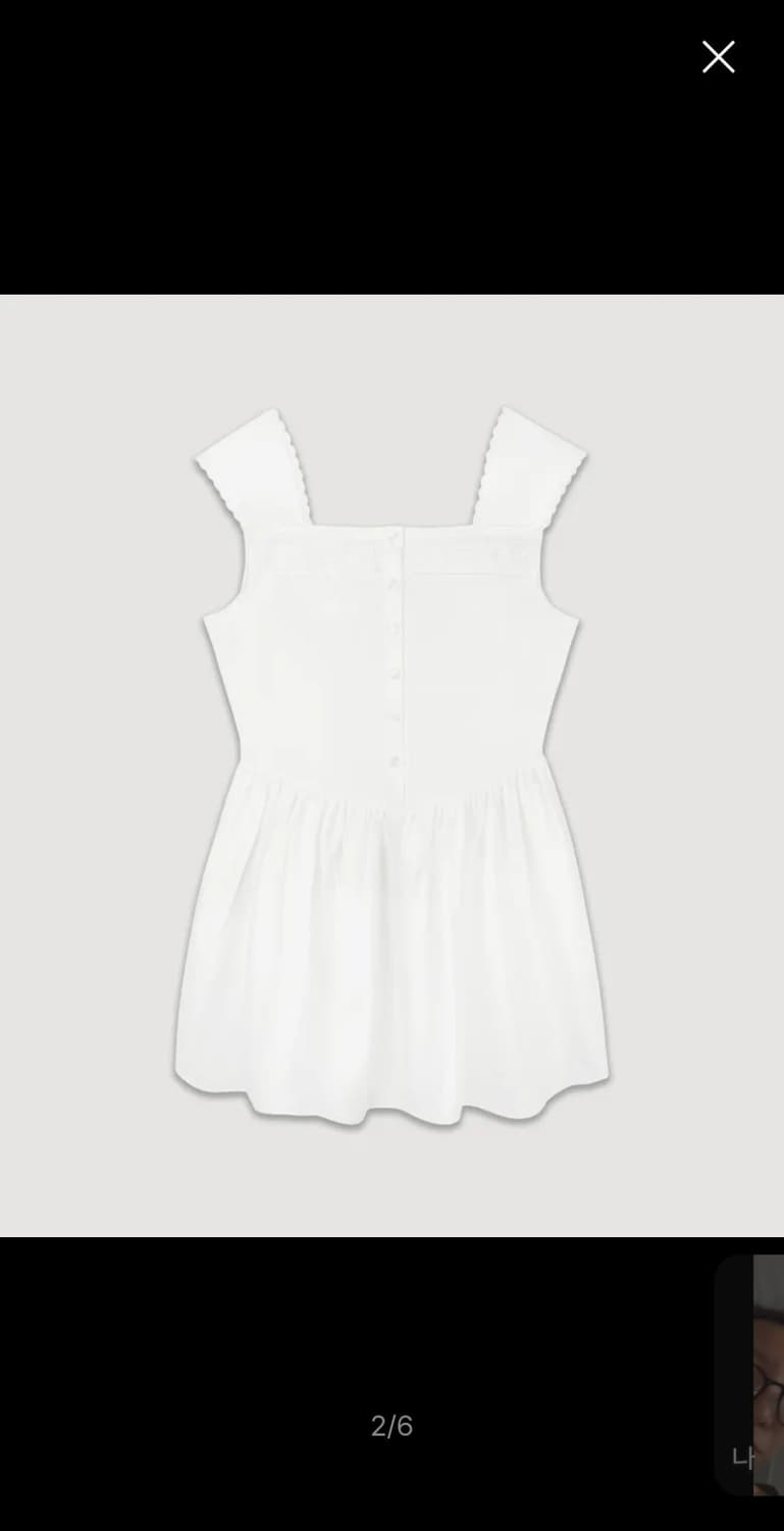 썸웨어버터 May Lace Mini Dress - Ivory 원피스 상품이미지1