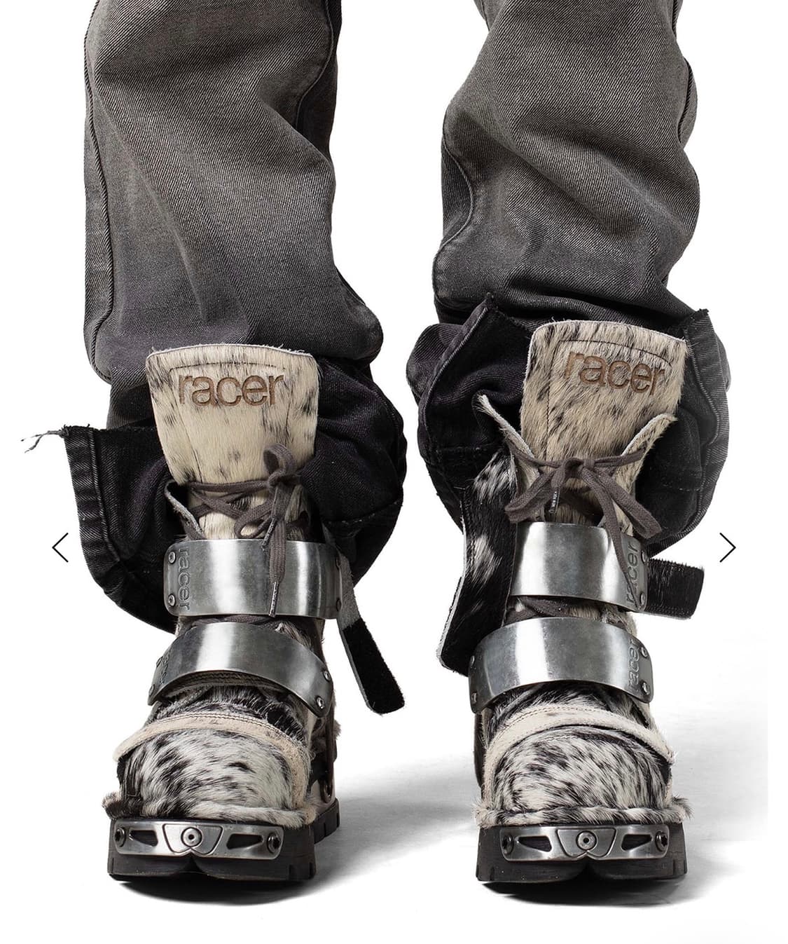 racer worldwide x new rock 포니 부츠 43사이즈 상품이미지3