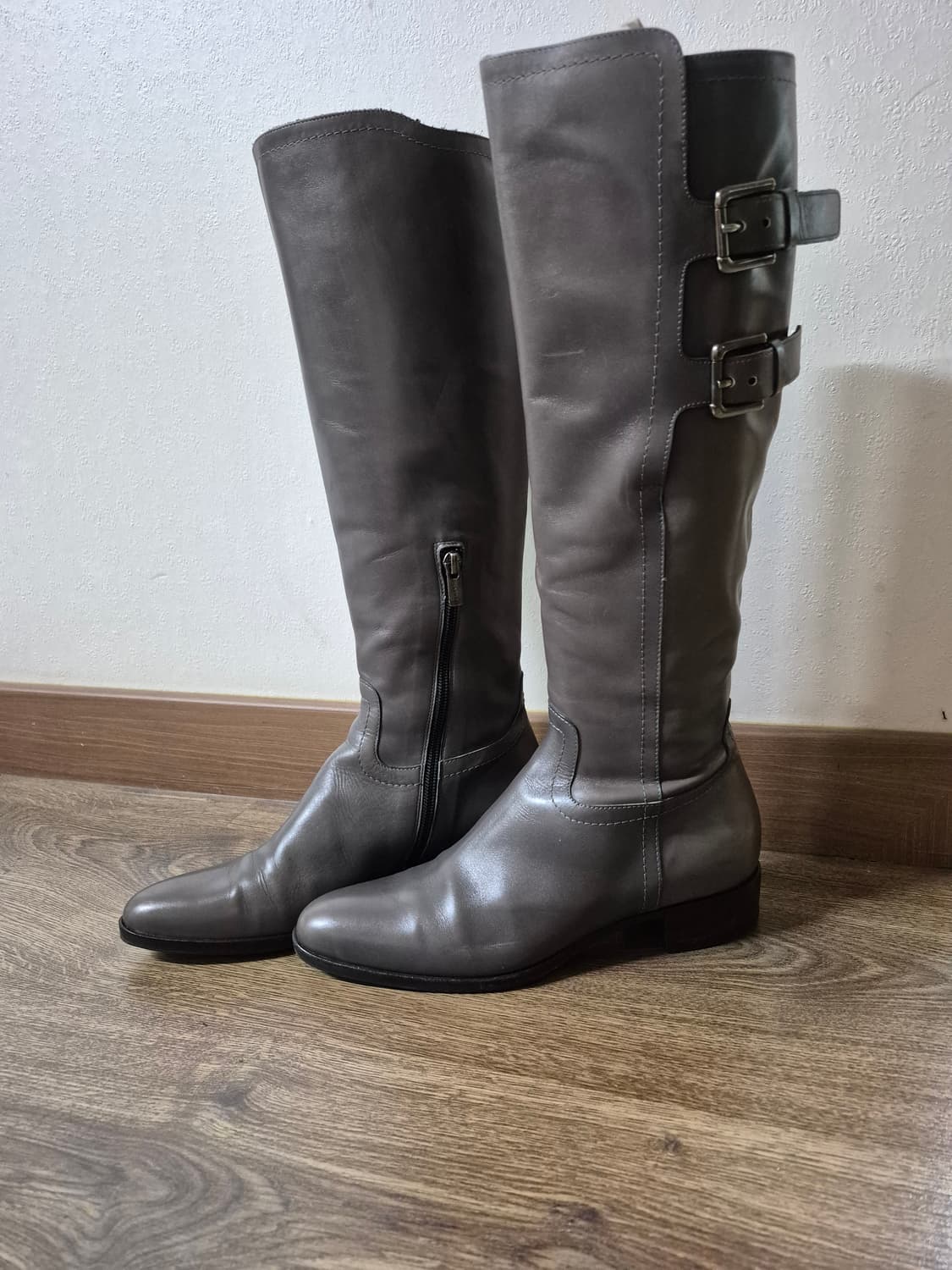 질샌더 JILSANDER 니하이 버클 부츠 상품이미지2