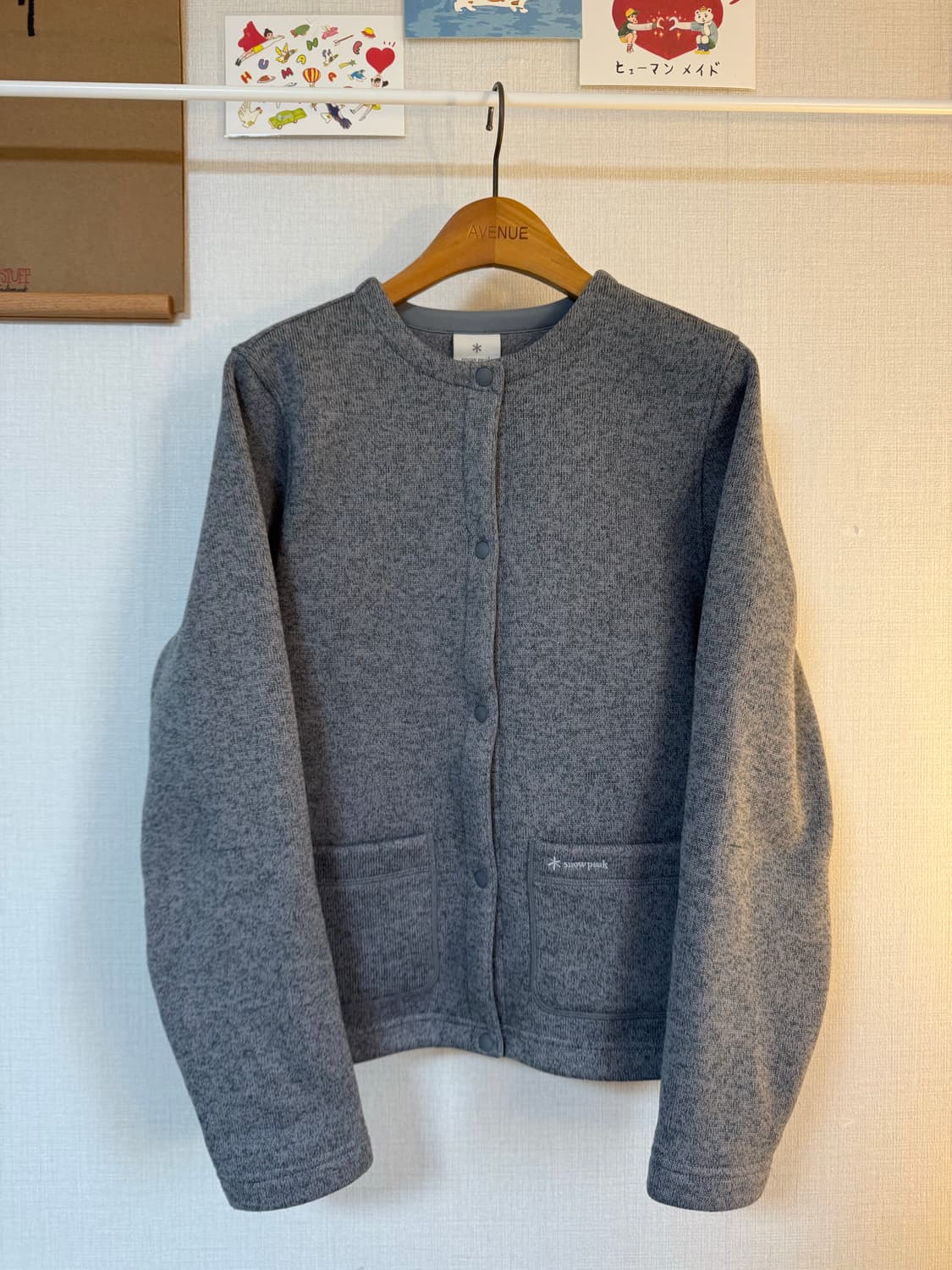 [M]스노우피크 니트 가디건 상품이미지1