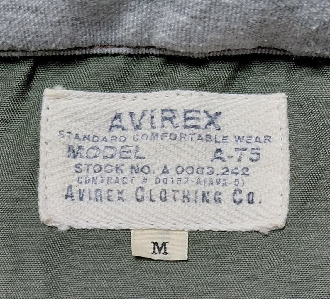 [M] 아비렉스(AVIREX) 밀리터리 패치 레이어드 반팔 후드 셔츠 상품이미지5