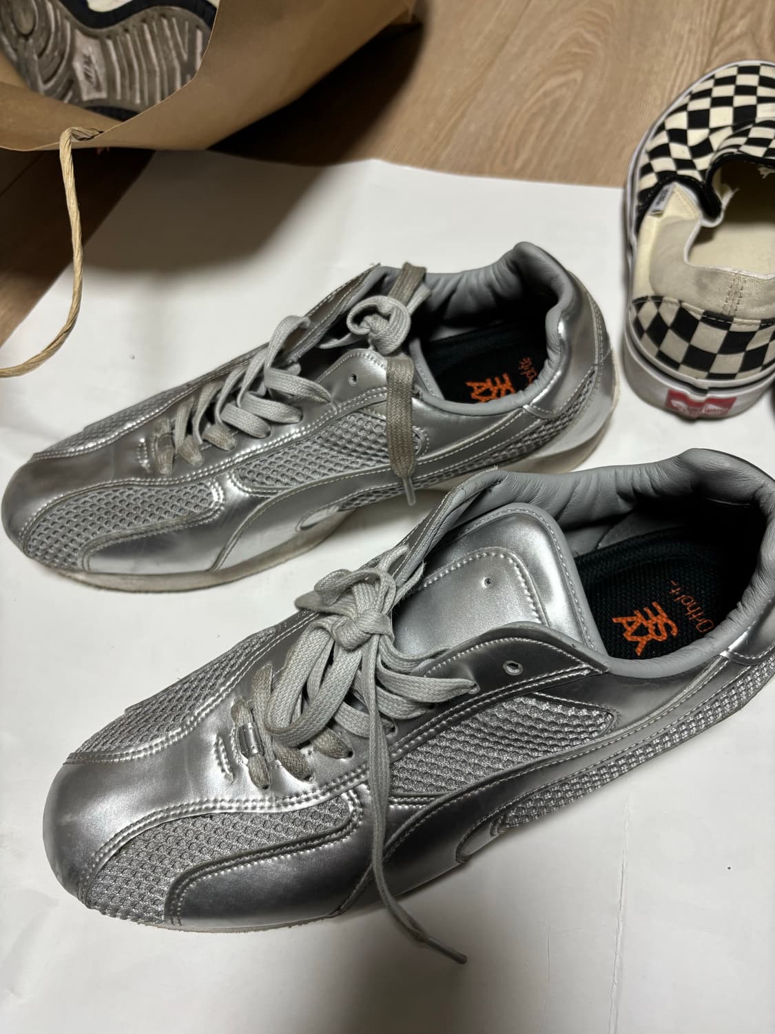 야세 스니커즈(실버) 상품이미지2