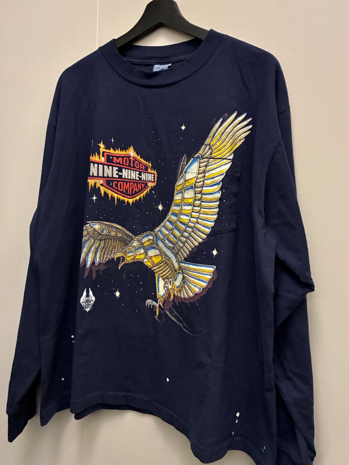 (2/105)핑거프레스 w.nine 튜블라 싱글스티치 롱슬리브 도넛리벤지 상품이미지3