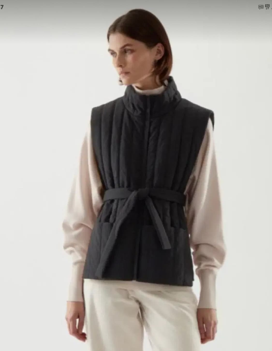 코스 집업 푸퍼 베스트 (프리) 상품이미지2