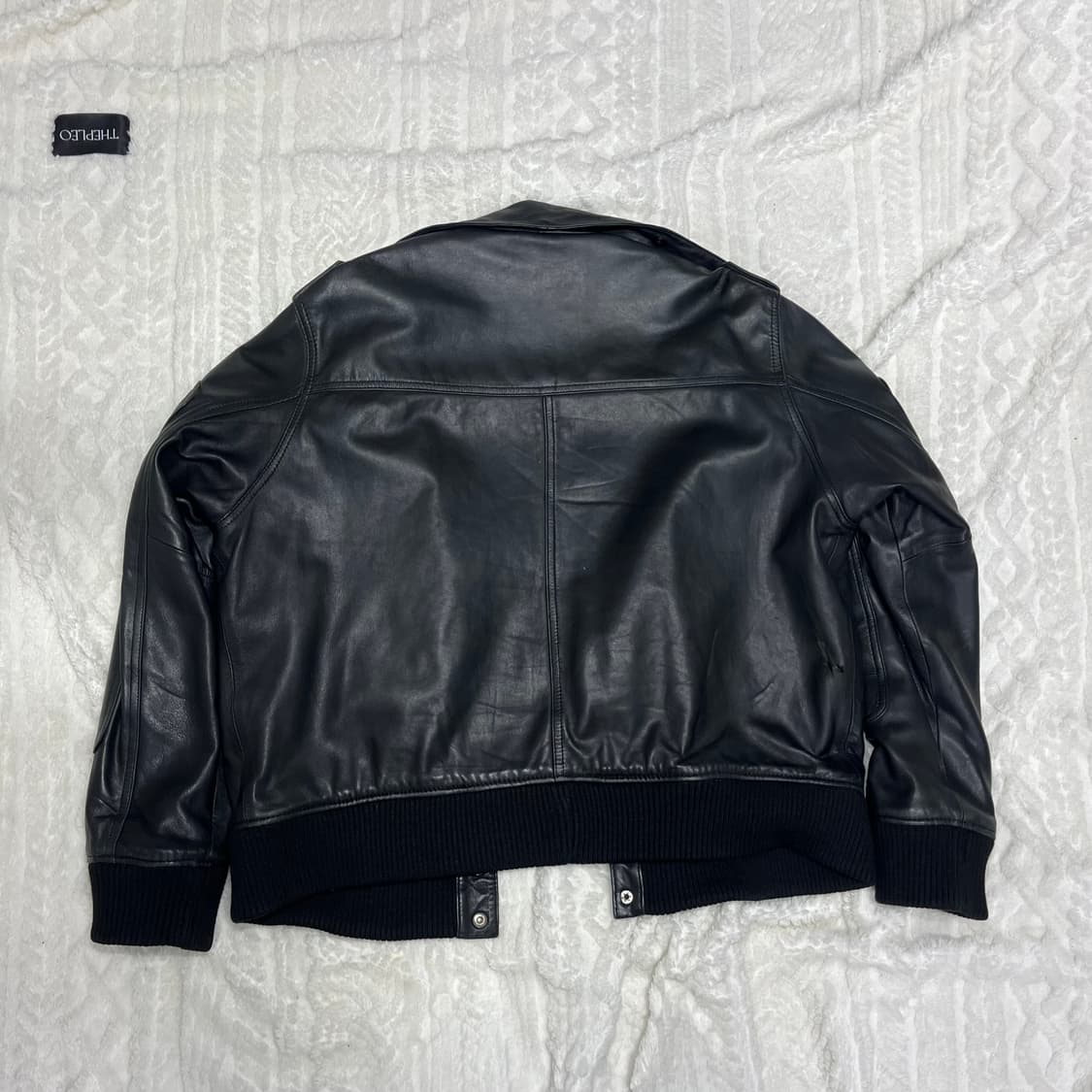 양가죽 봄버 자켓 XL 상품이미지2