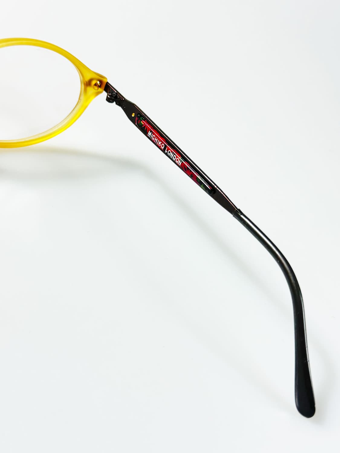 90s 미치코 코시노 런던 뿔테 오벌 프레임 빈티지 안경 상품이미지6