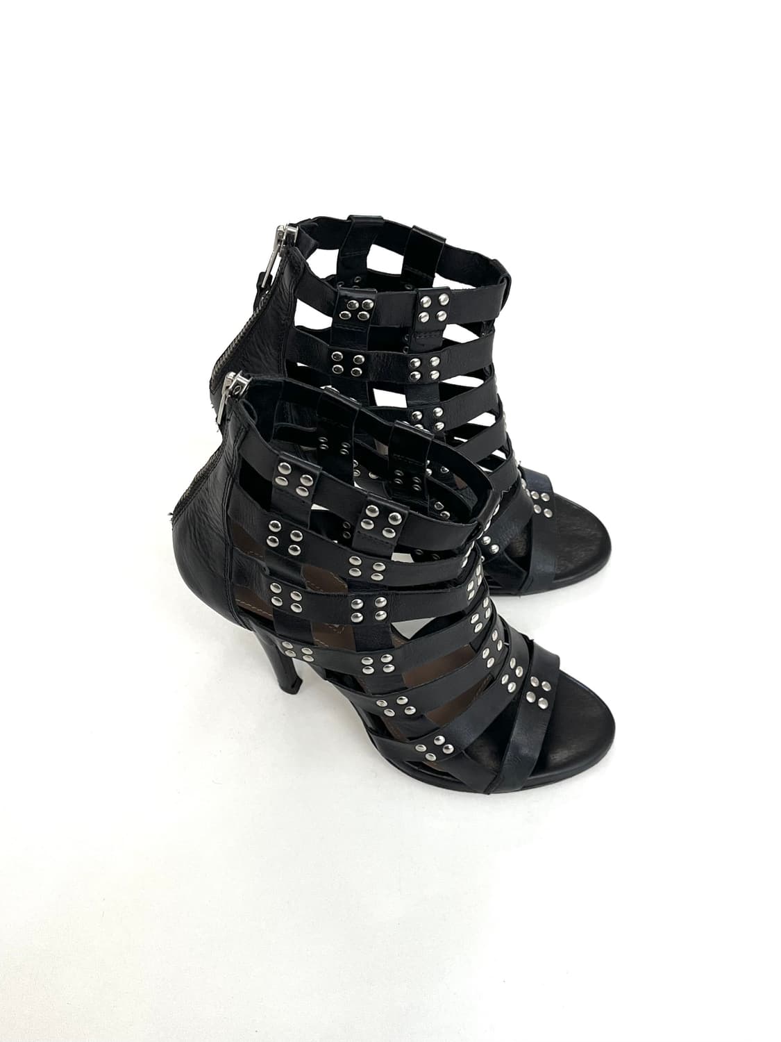 발망 2008SS 데카르넹 스터드 글레디에이터 힐 부츠 상품이미지2