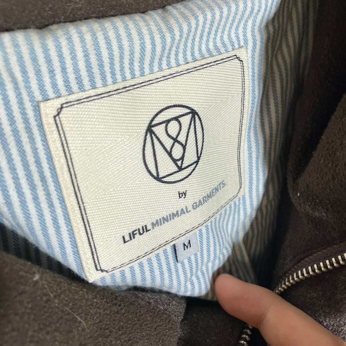 M)라이풀 울 덕다운 패딩 점퍼 상품이미지3