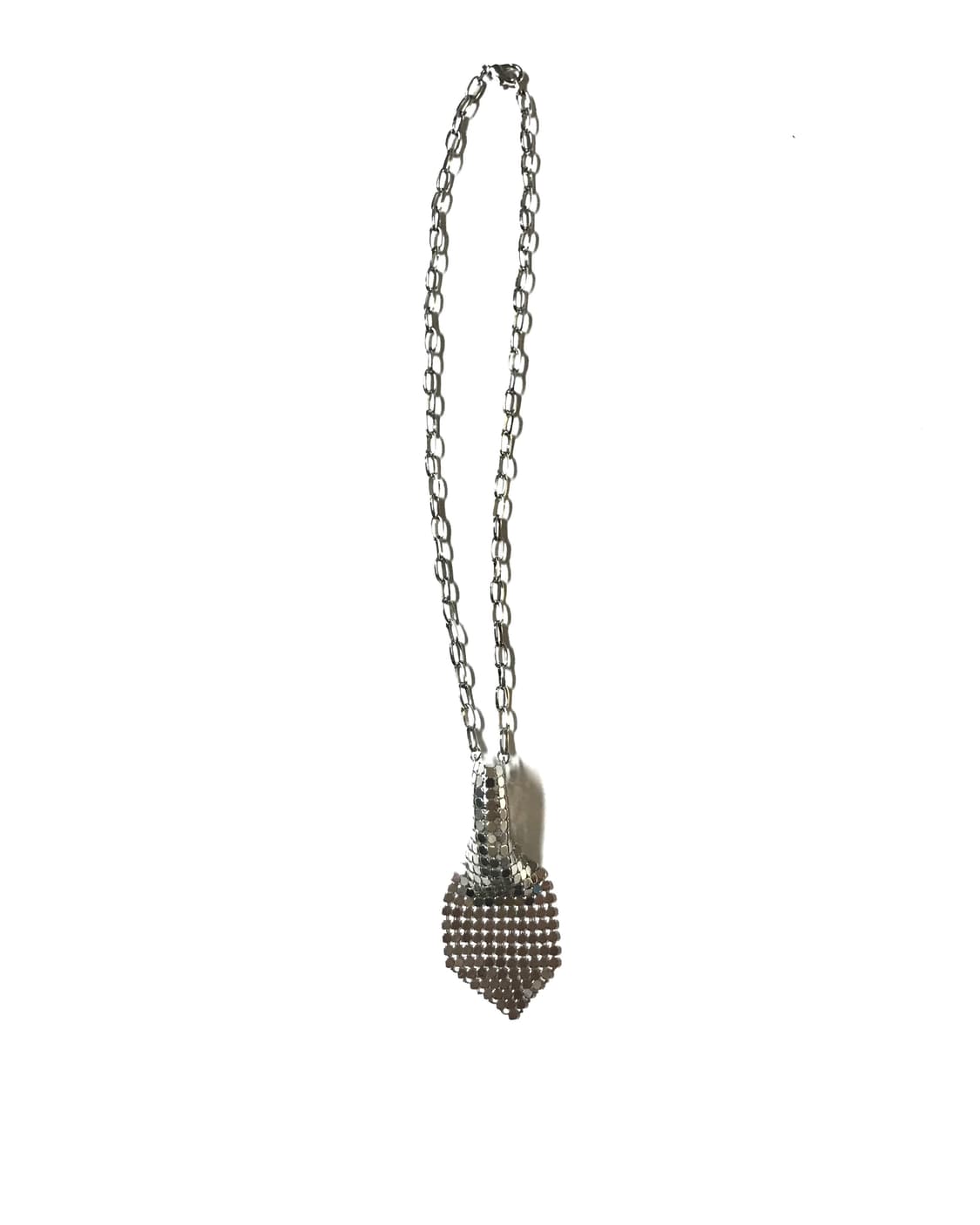 Mini cubic necktie chain necklace 상품이미지2