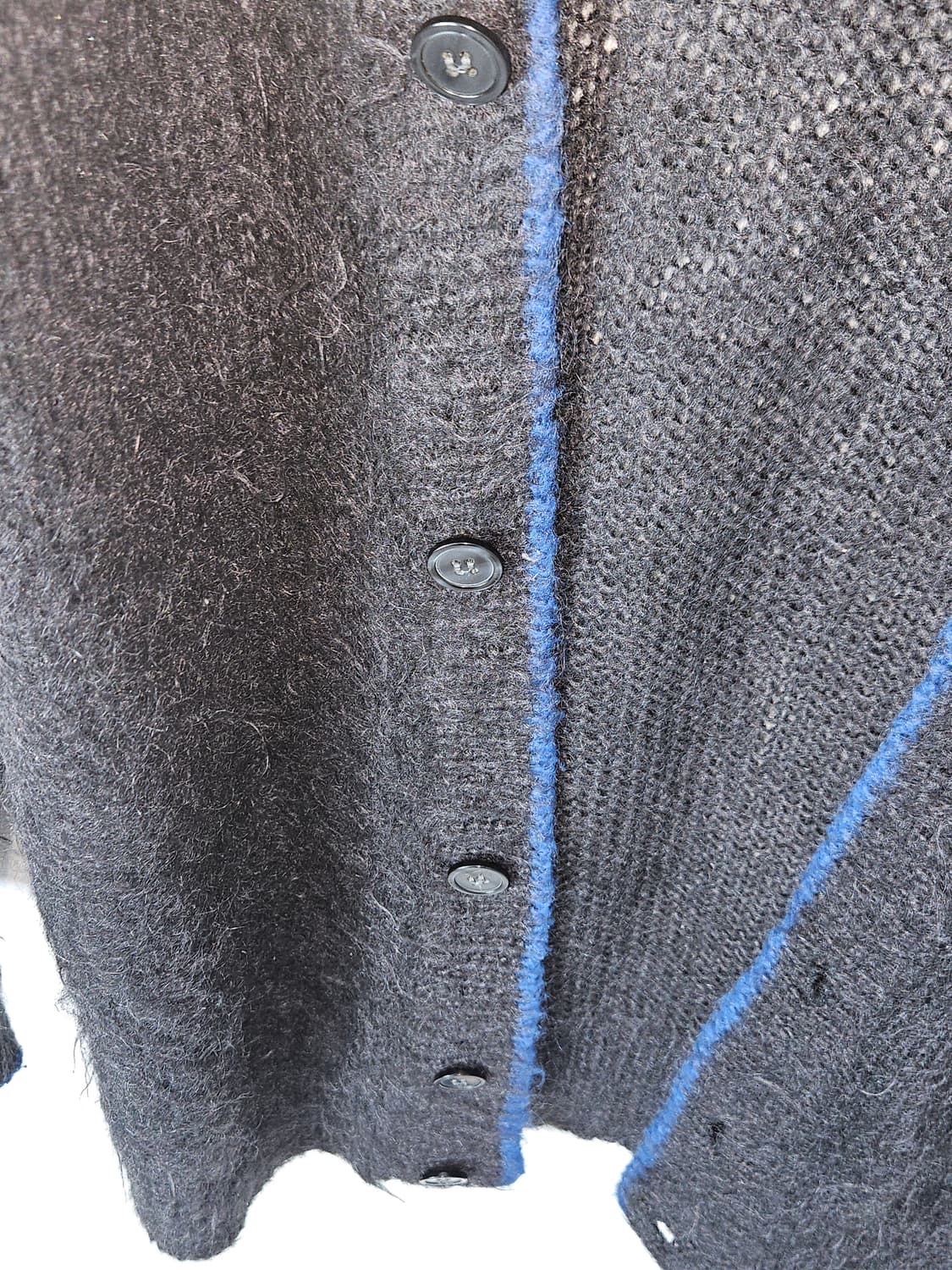 00s PPFM 피피에프엠 Y2K 모헤어 가디건 F 일본판 상품이미지3