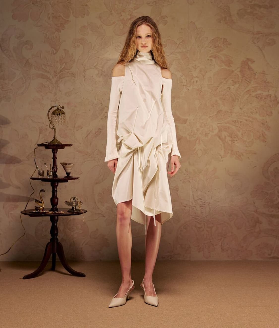 나체 멀티 웨이 홀터 드레스 블랙 상품이미지5