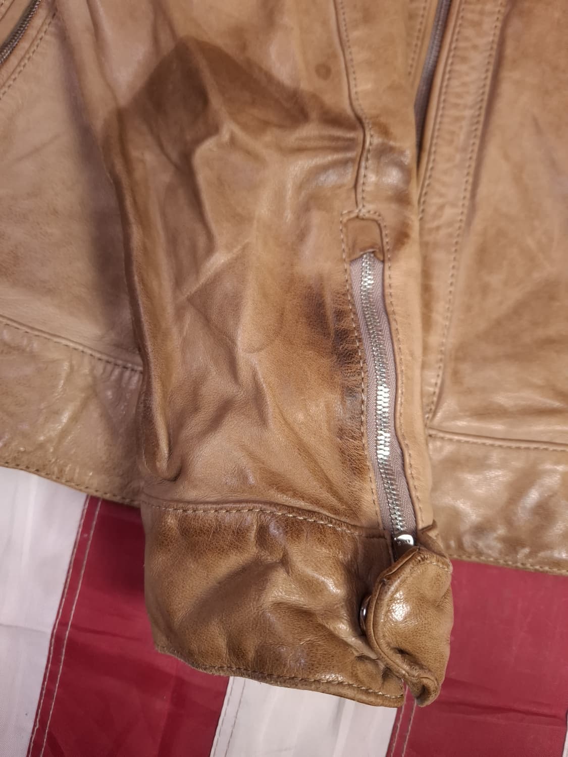 오리지날 AND Z 리얼램스킨 라이더자켓 상품이미지5