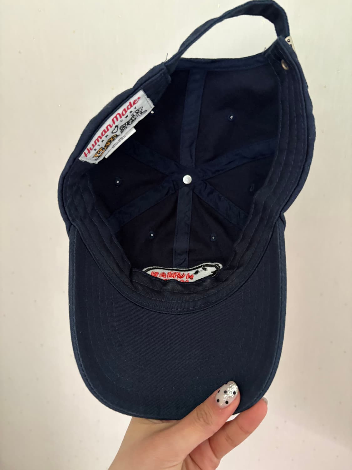 휴먼메이드 캡 네이비 상품이미지4