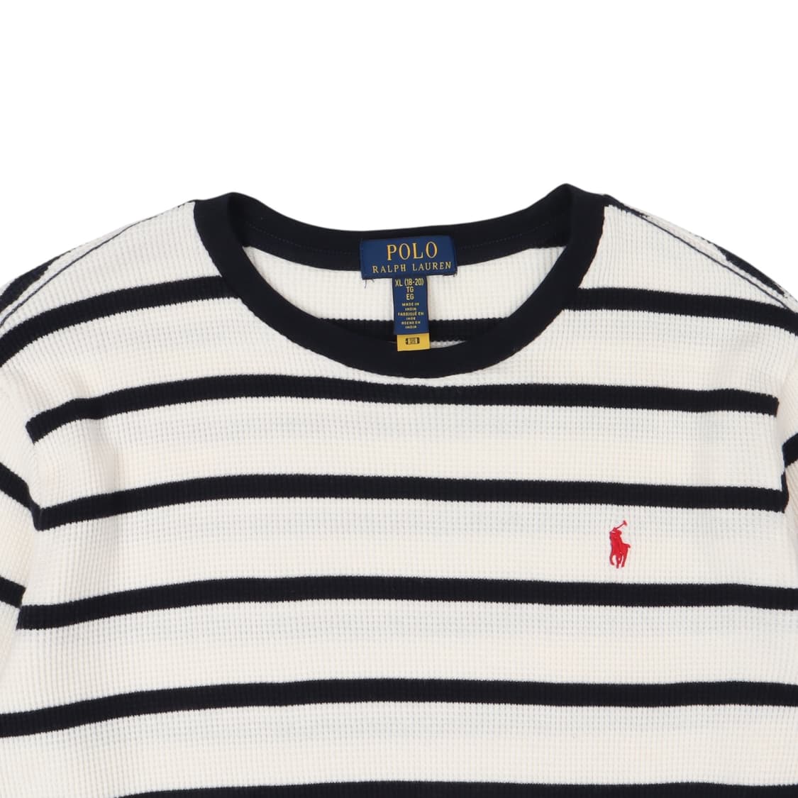 폴로 랄프로렌 와플 스트라이프 니트 롱슬리브 상품이미지2