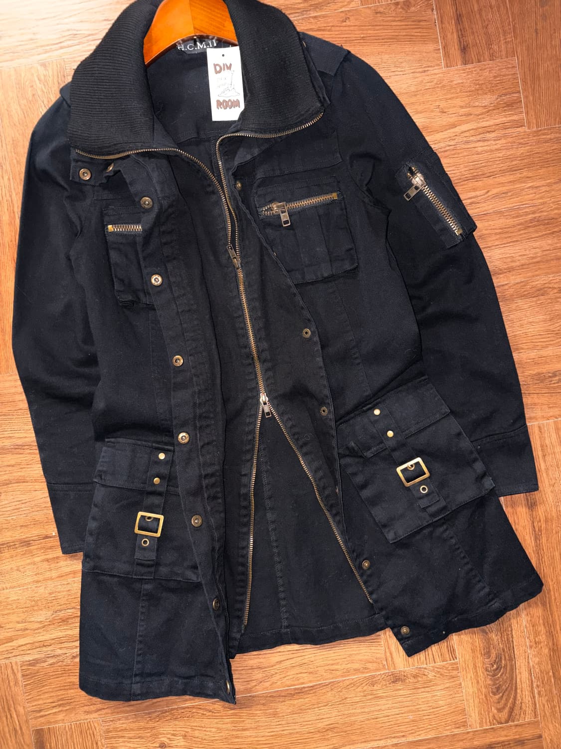 빈티지 디테일 투웨이 자켓 상품이미지5