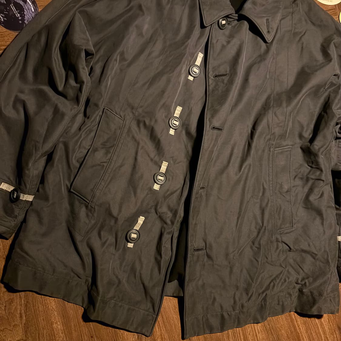 Armani collezioni 밀리티리 버튼 코트 상품이미지2