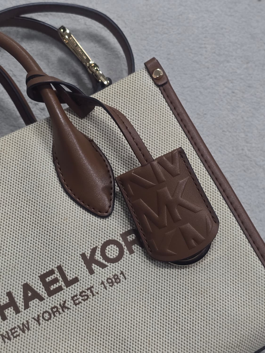 마이클 코어스 캔버스 2way 토트백 겸 숄더백 상품이미지6